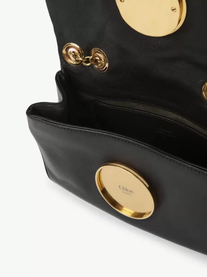 Mała torebka na ramię Chloé Heritage ze skóry licowej Mała torebka na ramię Chloé Heritage ze skóry licowej