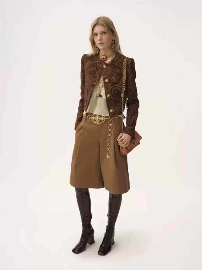 Mała torebka na ramię Chloé Heritage ze skóry licowej Mała torebka na ramię Chloé Heritage ze skóry licowej