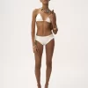 Majtki bikini z falbankami Majtki bikini z falbankami