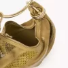 Mini torebka typu hobo z bransoletką ze skóry zamszowej i skóry węża Mini torebka typu hobo z bransoletką ze skóry zamszowej i skóry węża