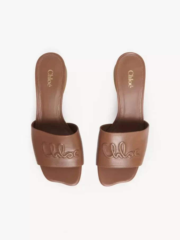 Muły na obcasie Chloé Soleil Muły na obcasie Chloé Soleil