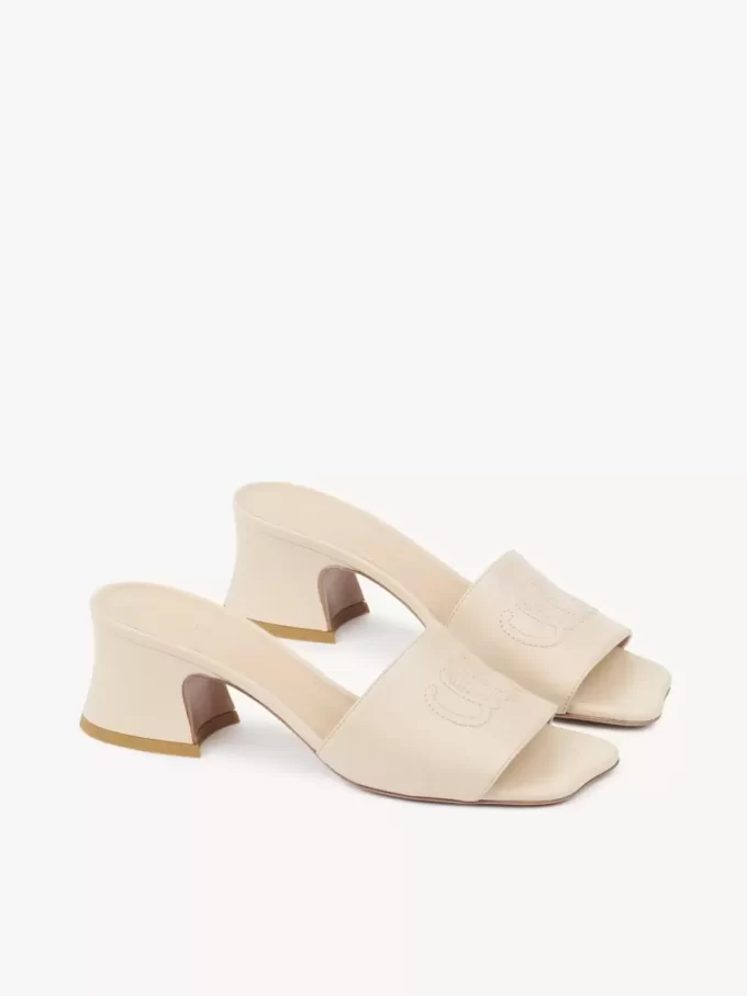 Muły na obcasie Chloé Soleil Muły na obcasie Chloé Soleil