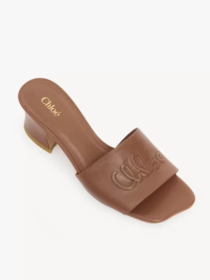 Muły na obcasie Chloé Soleil Muły na obcasie Chloé Soleil
