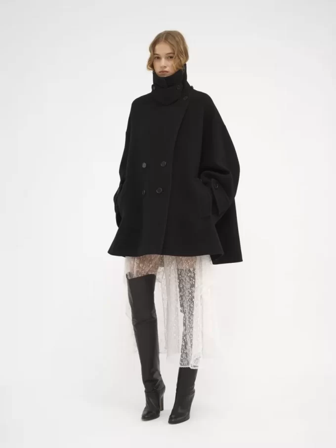 Oversize’owy płaszcz z wełny Oversize’owy płaszcz z wełny
