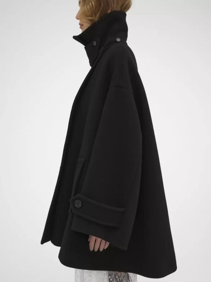 Oversize’owy płaszcz z wełny Oversize’owy płaszcz z wełny