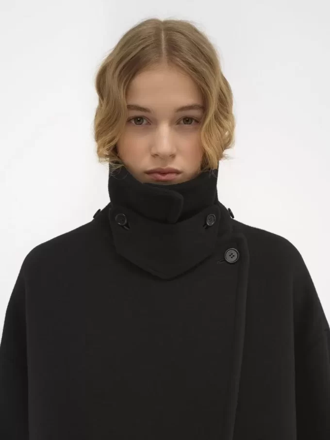 Oversize’owy płaszcz z wełny Oversize’owy płaszcz z wełny