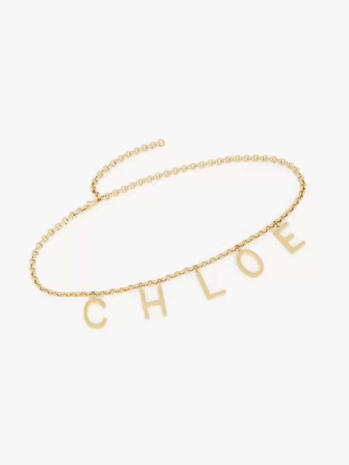 Pasek biżuteryjny Chloé Letters Pasek biżuteryjny Chloé Letters