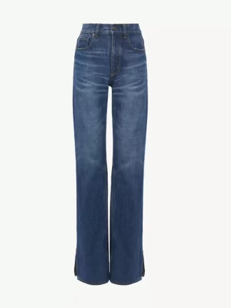 Proste jeansy z denimu Proste jeansy z denimu