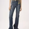 Proste jeansy z denimu Proste jeansy z denimu
