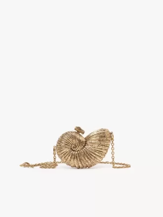 Sea Treasures Shell minaudière z metalu