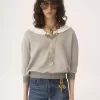 Sweter z kołnierzykiem z polaru chiné Sweter z kołnierzykiem z polaru chiné