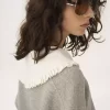 Sweter z kołnierzykiem z polaru chiné Sweter z kołnierzykiem z polaru chiné