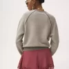 Sweter z logo z mieszanki bawełny i polaru Sweter z logo z mieszanki bawełny i polaru