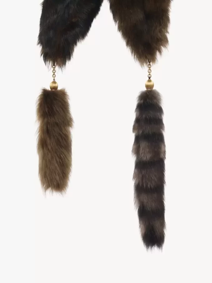 Szalik Treasure Tails z owczej skóry Szalik Treasure Tails z owczej skóry