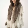Szalik Treasure Tails z owczej skóry Szalik Treasure Tails z owczej skóry