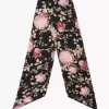 Szeroki szal bandeau Chloé Peonies z jedwabnego uroku Szeroki szal bandeau Chloé Peonies z jedwabnego uroku