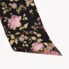 Szeroki szal bandeau Chloé Peonies z jedwabnego uroku Szeroki szal bandeau Chloé Peonies z jedwabnego uroku