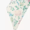 Szeroki szal bandeau Chloé Peonies z jedwabnego uroku Szeroki szal bandeau Chloé Peonies z jedwabnego uroku