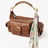 Szeroki szal bandeau Chloé Peonies z jedwabnego uroku Szeroki szal bandeau Chloé Peonies z jedwabnego uroku