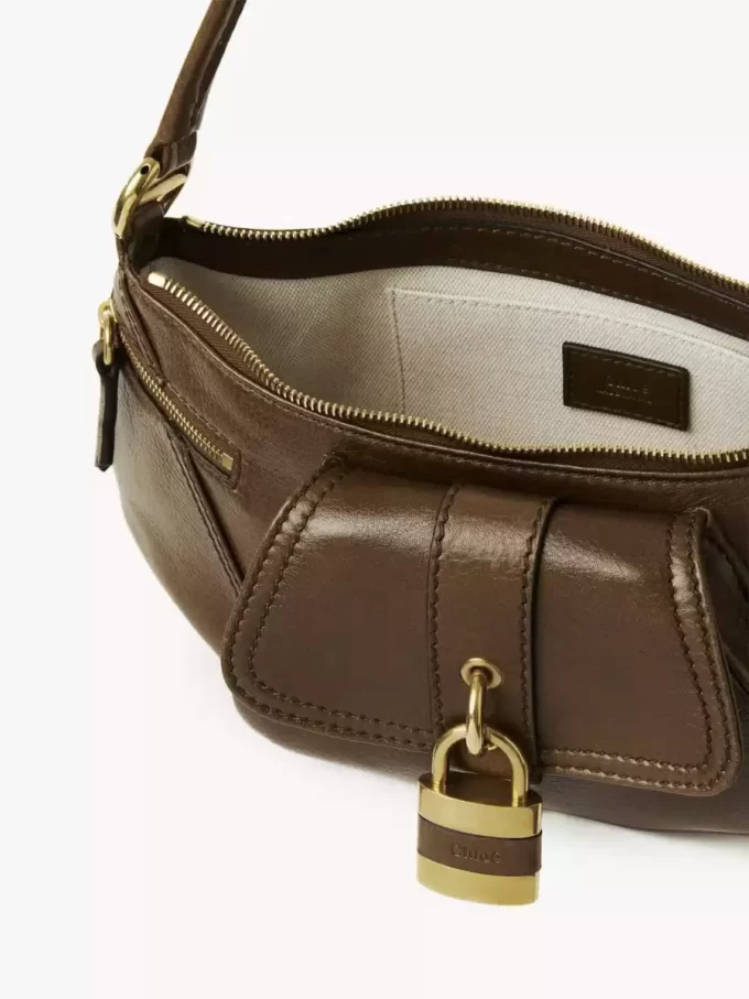 Torba na ramię 99 ze skóry licowej Torba na ramię 99 ze skóry licowej