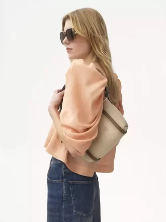 Torba na ramię Chloé Carry z płótna Torba na ramię Chloé Carry z płótna