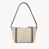 Torba na ramię Chloé Carry z płótna Torba na ramię Chloé Carry z płótna