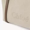 Torba na ramię Chloé Carry z płótna Torba na ramię Chloé Carry z płótna