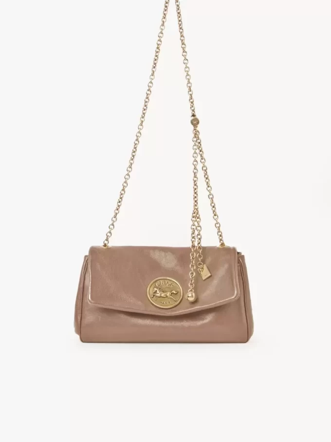 Torba na ramię Chloé Heritage ze skóry licowej Torba na ramię Chloé Heritage ze skóry licowej