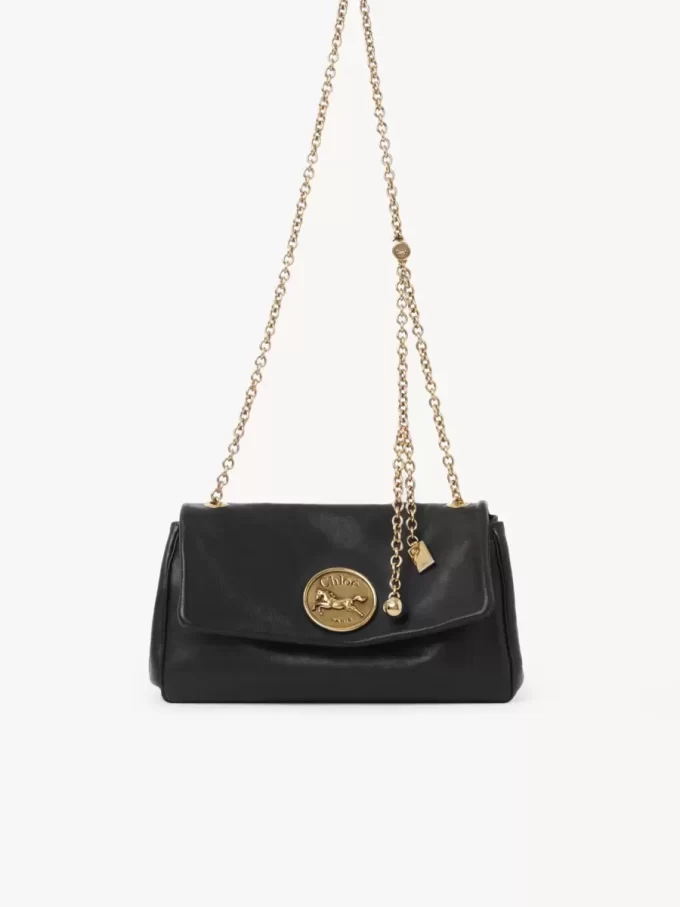 Torba na ramię Chloé Heritage ze skóry licowej Torba na ramię Chloé Heritage ze skóry licowej