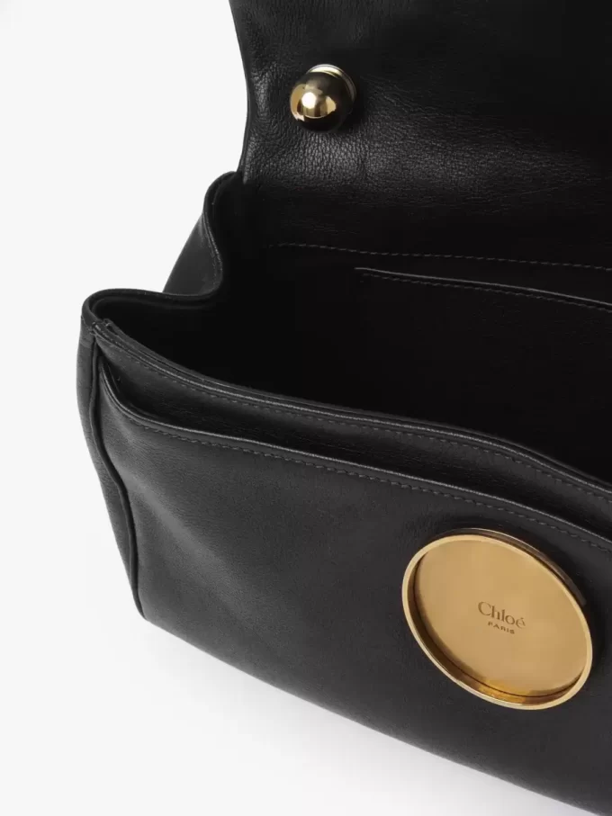 Torba na ramię Chloé Heritage ze skóry licowej Torba na ramię Chloé Heritage ze skóry licowej