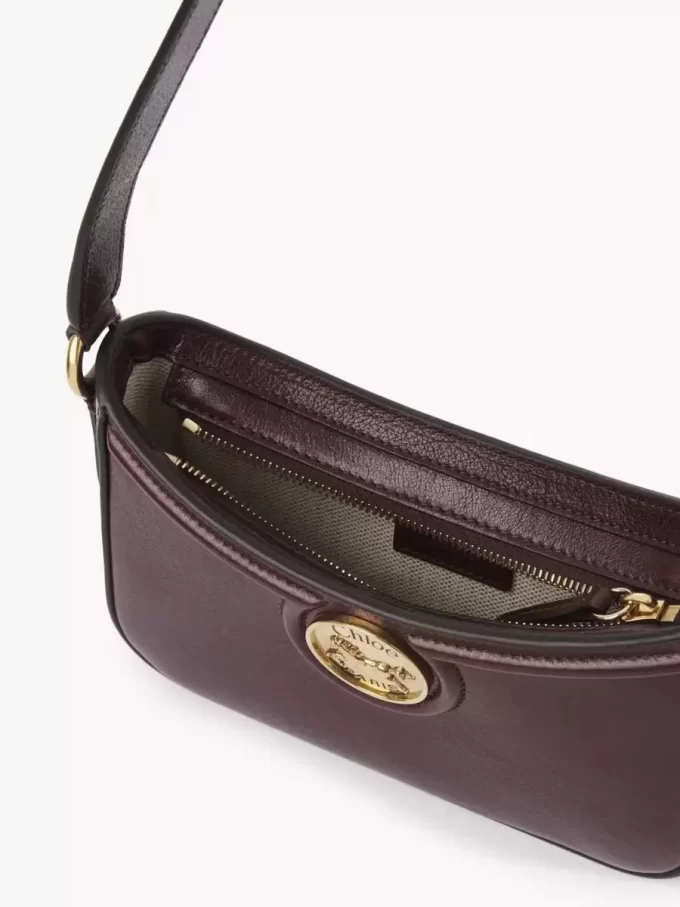 Torba na ramię Horse Medal ze skóry licowej Torba na ramię Horse Medal ze skóry licowej