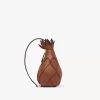 Torba na ramię Pineapple ze skóry licowej