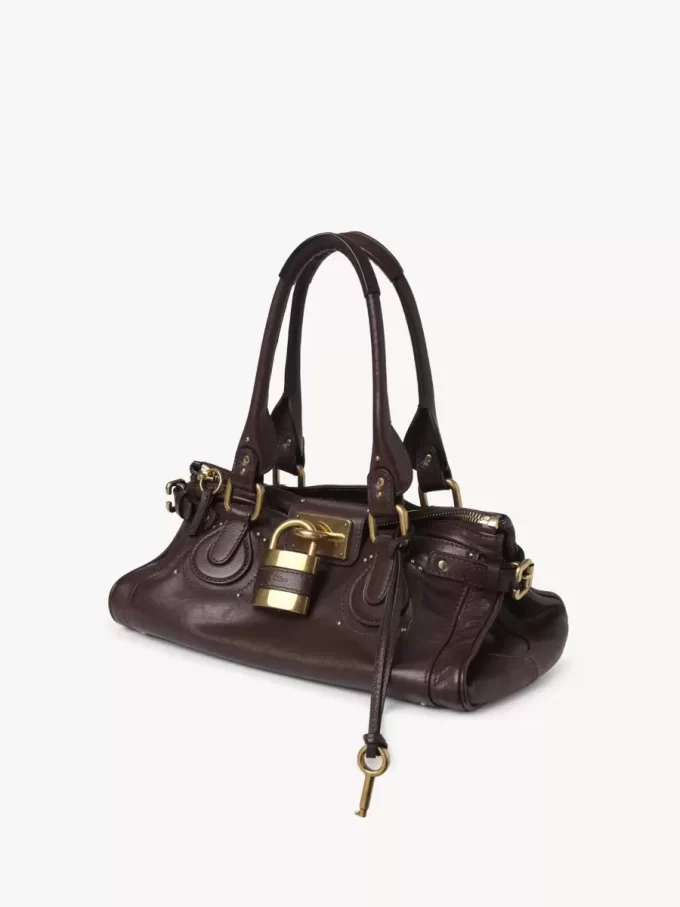 Torba Paddington ze skóry licowej Torba Paddington ze skóry licowej