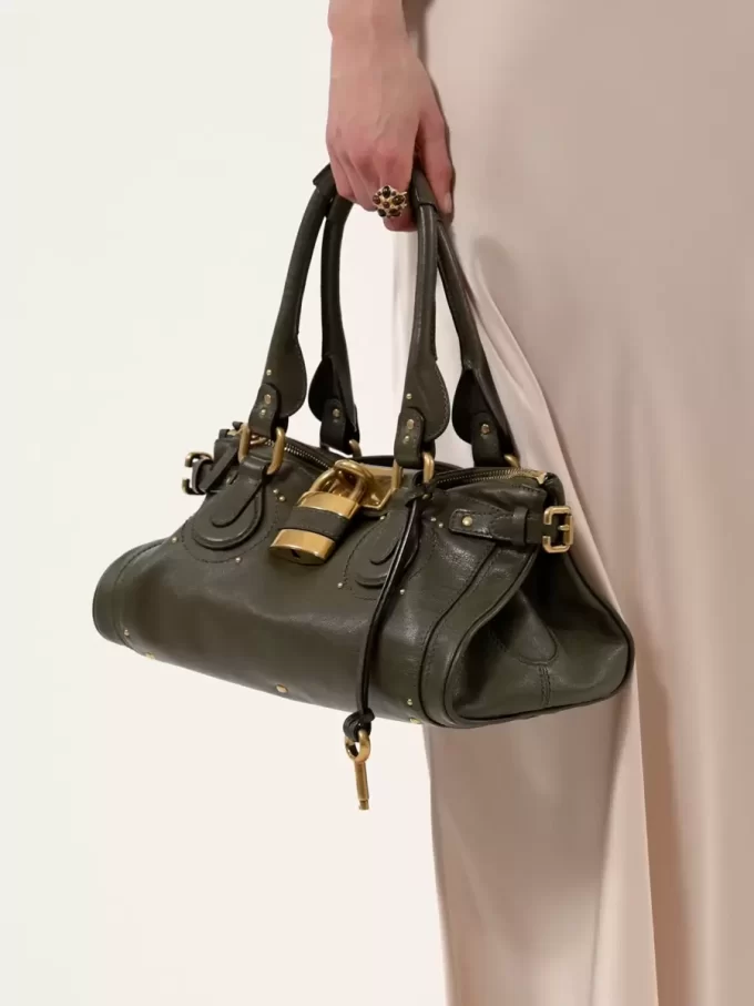 Torba Paddington ze skóry licowej Torba Paddington ze skóry licowej