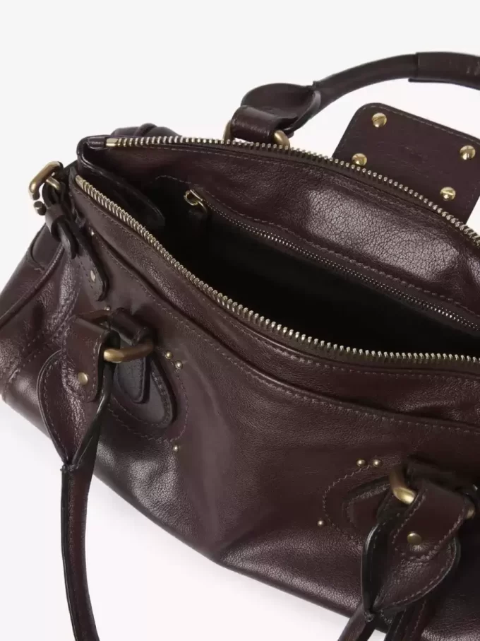 Torba Paddington ze skóry licowej Torba Paddington ze skóry licowej
