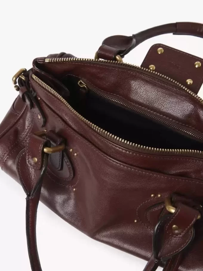 Torba Paddington ze skóry licowej Torba Paddington ze skóry licowej