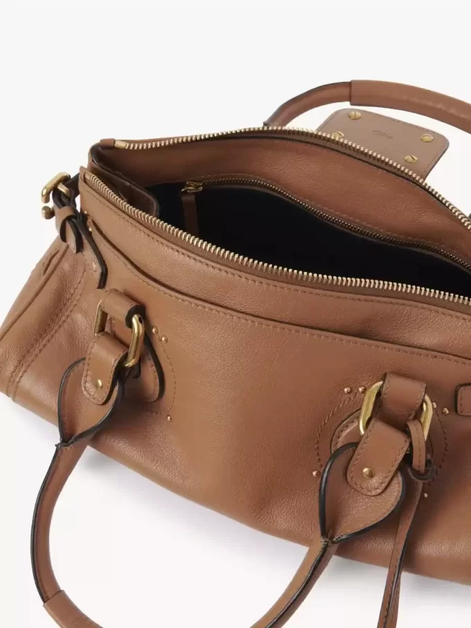 Torba Paddington ze skóry licowej Torba Paddington ze skóry licowej