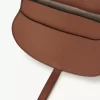 Torba siodłowa Marcie ze skóry licowej Torba siodłowa Marcie ze skóry licowej