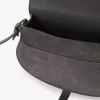 Torba siodłowa Marcie ze skóry zamszowej Torba siodłowa Marcie ze skóry zamszowej