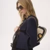 Torba typu crossbody Horse Medal z płótna i skóry licowej Torba typu crossbody Horse Medal z płótna i skóry licowej