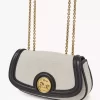 Torba typu crossbody Horse Medal z płótna i skóry licowej Torba typu crossbody Horse Medal z płótna i skóry licowej