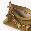 Torba typu hobo Chloé Charms ze skóry zamszowej Torba typu hobo Chloé Charms ze skóry zamszowej