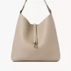Torba typu hobo Marcie ze skóry licowej Torba typu hobo Marcie ze skóry licowej
