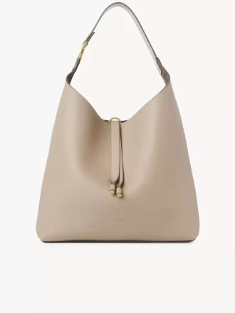 Torba typu hobo Marcie ze skóry licowej