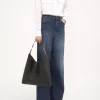 Torba typu hobo Marcie ze skóry licowej