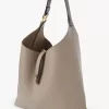 Torba typu hobo Marcie ze skóry licowej