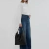 Torba typu hobo Marcie ze skóry licowej