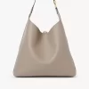 Torba typu hobo Marcie ze skóry licowej