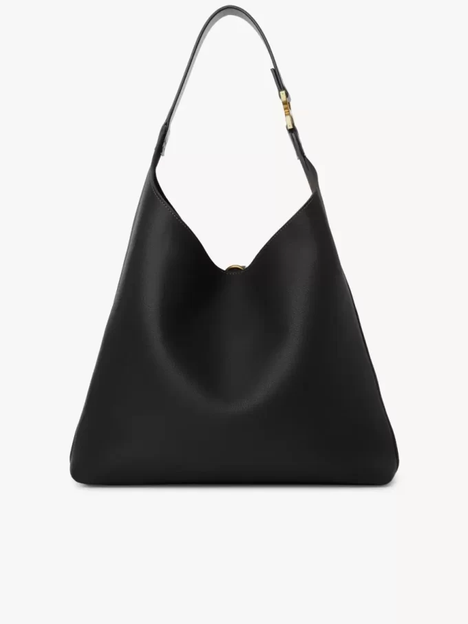 Torba typu hobo Marcie ze skóry licowej