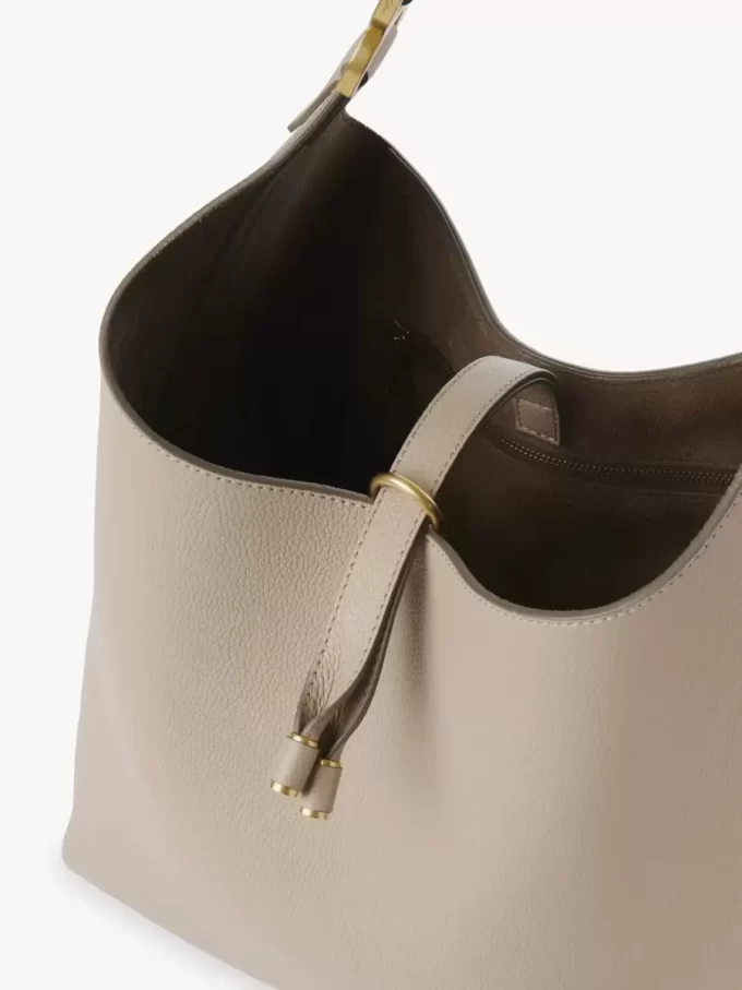 Torba typu hobo Marcie ze skóry licowej Torba typu hobo Marcie ze skóry licowej